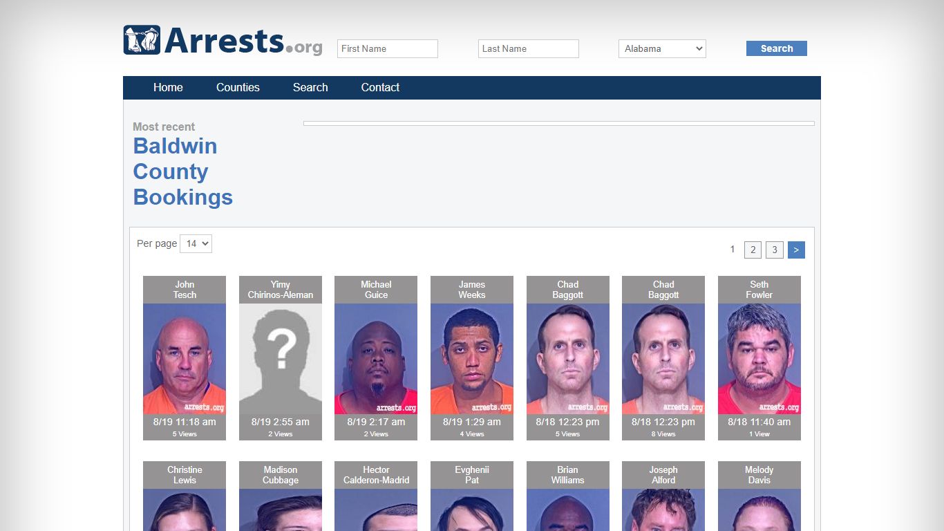 Baldwin County Arrests and Inmate Search